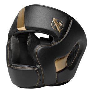 color_Black/Gold | Hayabusa T3 Black/Gold MMA Headgear
