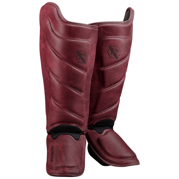 T3 LX Shin Guards Luxurious Leather • Hayabusa Europe